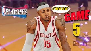 NBA 2K15 MyCareer  MY MOST quotBSquot GAME EVER Playoffs Rd1 [upl. by Euphemiah]