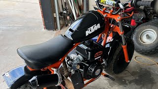 Revealing Secrets of KTM Coleman Minibike [upl. by Chiou]