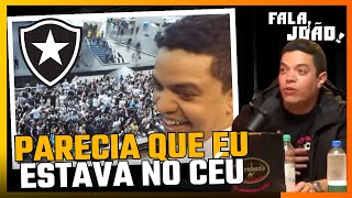 TORCIDA DO BOTAFOGO EMOCIONOU BRUNO CANTARELLI Charla Podcast [upl. by Llenwad784]