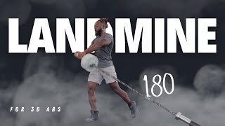 How to Landmine 180 workout tutorial  Landmines workout full body  landmine exercises  Nyo Active [upl. by Yard]