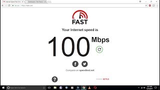 Cherrinet 100Mbps Truly Unlimited Broadband Speedtest  Review [upl. by Leasa]