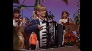 Lena Teigen  Vriompeisen amp Mexican Hat Dance Frokost TV NRK 1991 [upl. by Janifer]