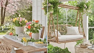 Freshen Up Your Veranda Embracing Spring Decor Trends [upl. by Yssej]