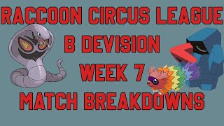 These damn games  RCL Pokemon Draft League S10 B week 7 [upl. by Atnuhs]