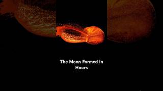 The Moon Formed in Hours Not Years  NASAs MindBlowing New Discovery quantumcomputing moon [upl. by Kamila]