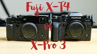 The Fuji XT4 vs X Pro 3 Camera Which One Should You Buy [upl. by Yrolam823]