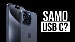 IZAŠAO JE IPHONE 15  Samo USB C [upl. by Edrea]