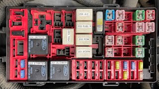 Crown Victoria  Fuse Box  Quick Tip [upl. by Kreg974]