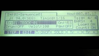 MPC 2000 Tutorial Series Pt5Recording a Sequence [upl. by Alyakcim291]