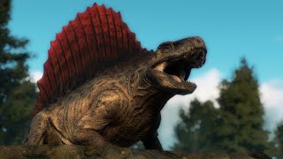 Dominion Dimetrodon Sounds Jurassic World Evolution 2  Dominion Biosyn Expansion [upl. by Anairam]