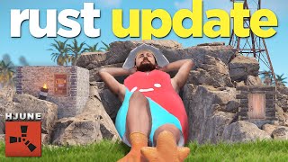 the fastest snowball on rusts new update [upl. by Auqinom]