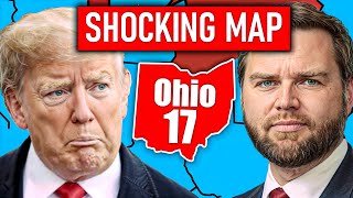 Was JD Vance a BAD Pick For TRUMP  SHOCKING 2024 Election Map Projection [upl. by Aihsel564]