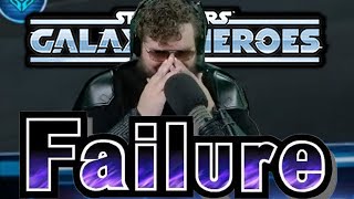 Star Wars Galaxy of Heroes FAILURE [upl. by Ayoras]