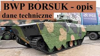 BWP BORSUK  opis dane techniczne i ciekawostki [upl. by Enobe559]