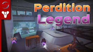 Destiny 2  Perdition  Lost Sector Legend Flawless [upl. by Nnauol]