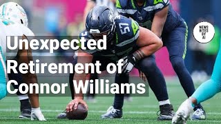 Seahawks Center Connor Williams Shocks Everyone by Retiring Midseason [upl. by Atineg]