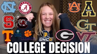 College Decision Reactions  Ivies UNC UCs Alabama and more [upl. by Lancelle]