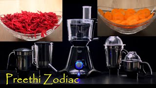 preethi zodiac demopreethi zodiac vegetables slicervegetables cutterpreethi food processor [upl. by Nahgrom]