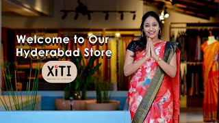 Welcome to Our Hyderabad Store  Xiti Hyd  Designer sarees  Gayathri Fashions [upl. by Ollecram]