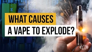 What Causes a Vape to Explode [upl. by Oirottiv]