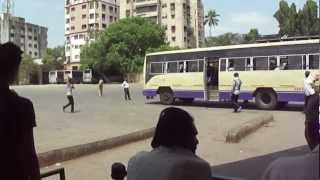 Standing in Navsari Bus Station Gujarat India 7th May 2012 [upl. by Delainey]