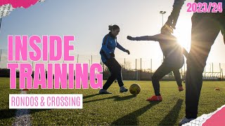 Inside Training  RIASA Women  Rondos amp Crossing 🔄🎯 [upl. by Mariel]