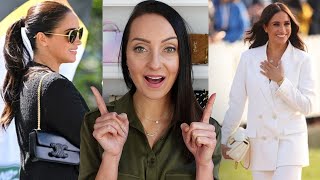 10 Of Meghan Markles EFFORTLESS Designer Bags Fit For A Princess [upl. by Gaivn]