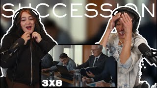 Succession 3x8 quotChiantishirequot  First Time Reaction [upl. by Enyamert]