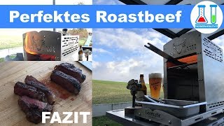 Perfektes Roastbeef mit Germatic Bull Burner  Steakgrill  Oberhitze Grill Test  Fazit  deutsch [upl. by Otxis784]