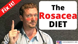 ROSACEA diet Reverse the Redness 2024 [upl. by Winni]