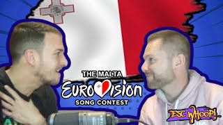 MESC 2024 FINALISTS REACTION  MALTA EUROVISION 2024 REACTION amp REVIEW  ESC Whoop ep 5 [upl. by Lebezej]