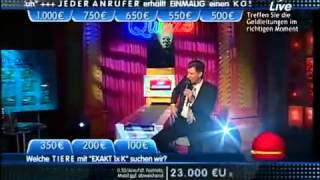 9Live  Max Schradin singt live den Titanic Song [upl. by Oruasi]