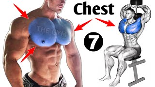 7 Muscle Building Chest Workout At Gym  THE GYM [upl. by Zack]