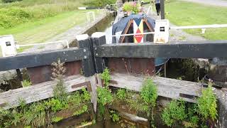 Caen Hill Locks  Devizes Wiltshire England [upl. by Lurette]