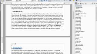 LibreOfficeWriter 29 Paragraph Styles  part 1 [upl. by Adnerb]