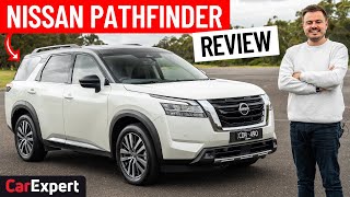 2023 Nissan Pathfinder review inc 0100 autonomy amp reverse test 7 seat luxury [upl. by Oeflein]