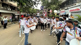 IntroVastav Aarti on 1st Agaman Irlyacha Raja Vile parle Fire Performance of Sai Musical Group🎼🎹 [upl. by Nittirb]