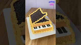 Piano cake decoration shorts cake cakedecorating cakedesign cakedecorating [upl. by Server]