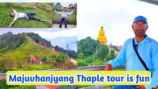 Maju Bhanjyang Thaples tour fun moments  म्हाँजु भन्ज्याङ थापलेको घुमघाम रमाइलो पल हरु [upl. by Hersch85]