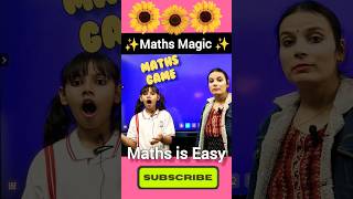 Maths Magic ✨  Easy Maths Magic Maths Trick ytshorts shorts fun viralvideo magic maths yt [upl. by Renae]