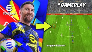 eFootball™ 2025 MOBILE GAMPLAY  RAINY amp SNOW MODE 📲 [upl. by Mossolb]