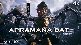 Apramana Bat  black myth wukong Walkthrough part 19 4k 60Fps [upl. by Esidarap336]