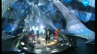 Love shine a light  United kingdom 1997  Eurovision songs with live orchestra [upl. by Brawner]