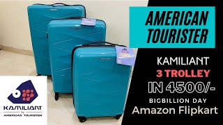 KAMILIANT BY AMERICAN TOURISTER TROLLEY BAG  BIG BILLION DAYS  BEST TROLLEY [upl. by Cati]