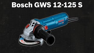 Winkelschleifer Bosch GWS 12125 S 06013A6020  TEST  Deutsch [upl. by Ahsinan]