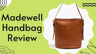 Reviewing my Madewell Transport Bucket Bag After One Year [upl. by Aixela]