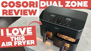 COSORI Dual Zone 85L Air Fryer REVIEW One of the BEST ive used [upl. by Corby]