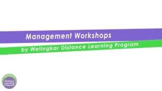 Management Workshops by Welingkars Hybrid Management Programs [upl. by Anoik]