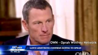 Lance Armstrong confirms doping to Oprah [upl. by Bab380]