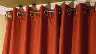 DIY Cortinas con argolla facil [upl. by Pimbley326]